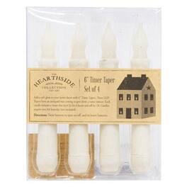 BreeBe - 4/Pkg Timer Tapers - Ivory