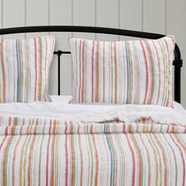 BreeBe - Sunset Stripe Sham King - Multi
