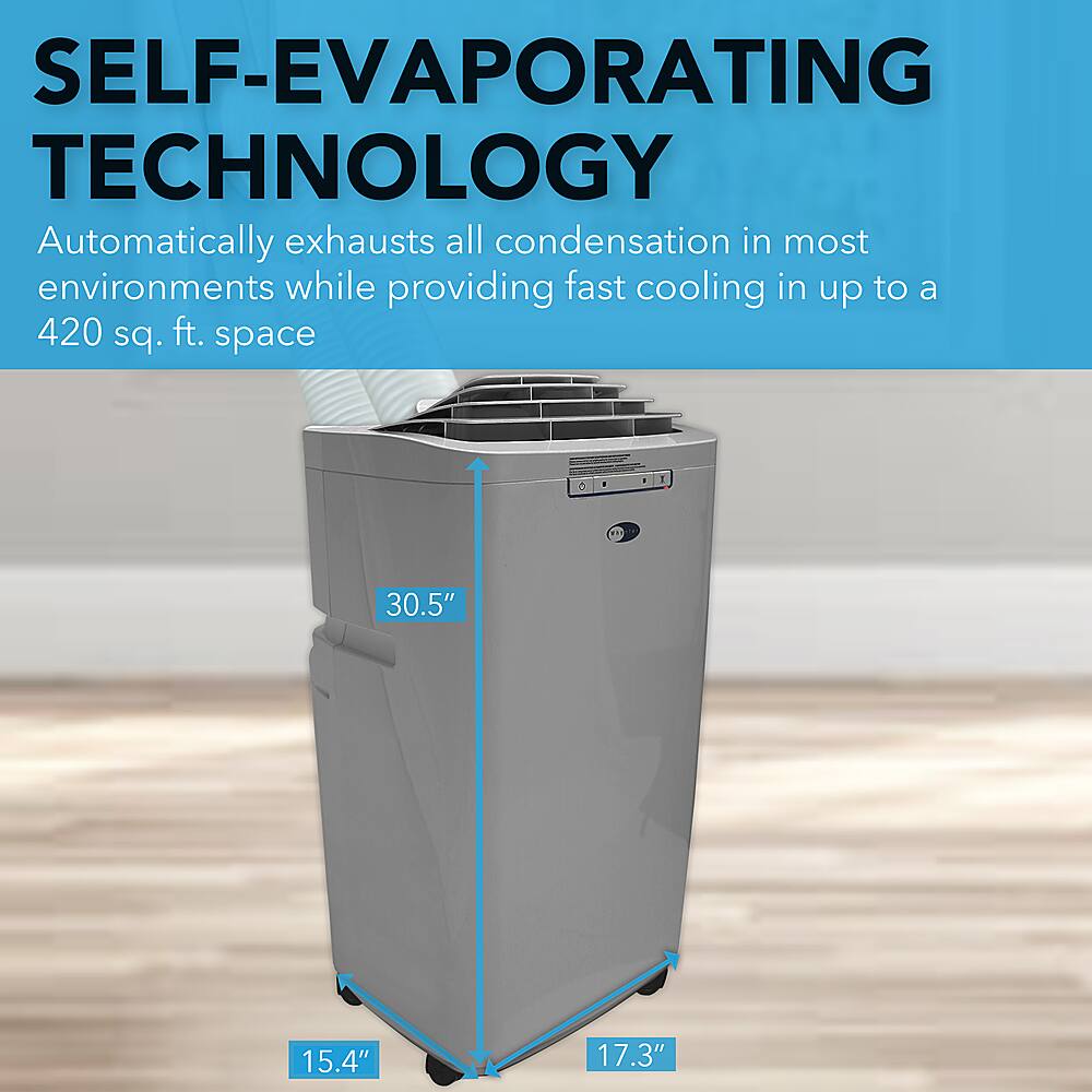 Self evaporating deals portable air conditioner