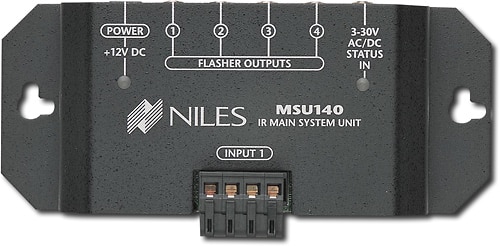 Front. Niles - IR Repeater System - Black.