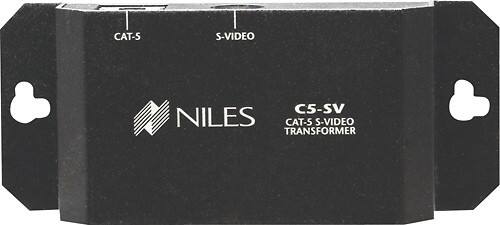 Front Standard. Niles - Cat-5 S-Video Balun Connector.