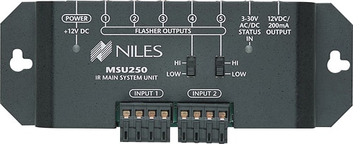 Front. Niles - IR Repeater System - Black.