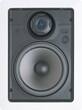 Niles - 6-1/2" 2-Way In-Wall Loudspeakers (Pair) - Black - Larger Front