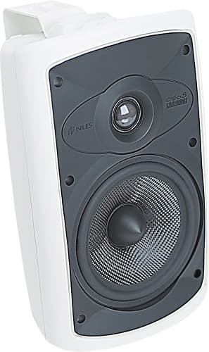 Niles - OS6.5 2-Way Indoor/Outdoor Speakers (Pair) - White - Larger Front