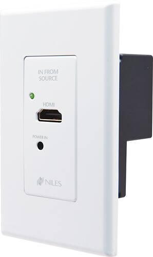 Niles - Cat-5 HDMI Balun Transmitter Wall Mount - Angle