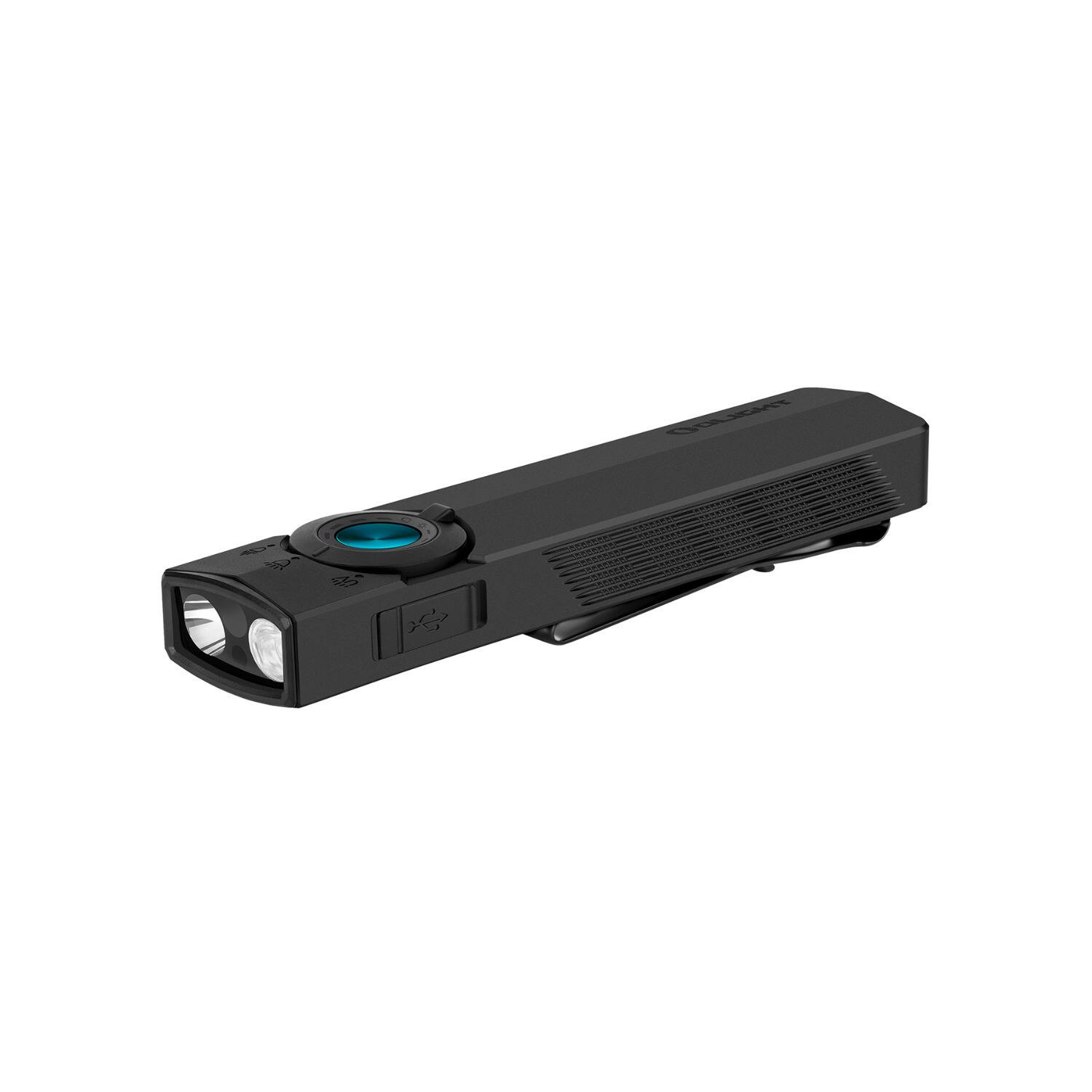 Back. OLIGHT - OLIGHT ArkPro EDC Flat Rechargeable Flashlight (Black NW).