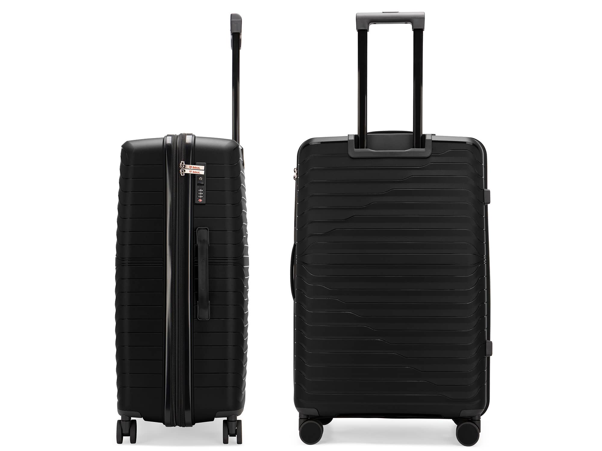 Bobcat Excavator 3 Piece Expandable Hardside Spinner Luggage Set