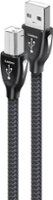 AudioQuest - Carbon 2.5' USB A/B Cable - Black/Gray - Angle_Zoom