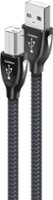 AudioQuest - Carbon 4.9' USB A/B Cable - Black/Gray - Angle_Zoom
