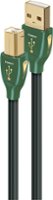 AudioQuest - Forest 2.5' USB A/B Cable - Black/Green - Angle_Zoom