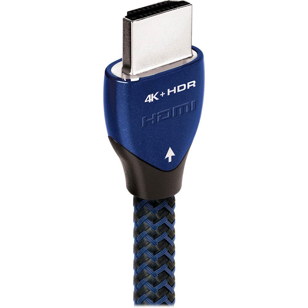 Alt View 11. AudioQuest - Vodka 10' 4K Ultra HD HDMI Cable - Black/Blue.