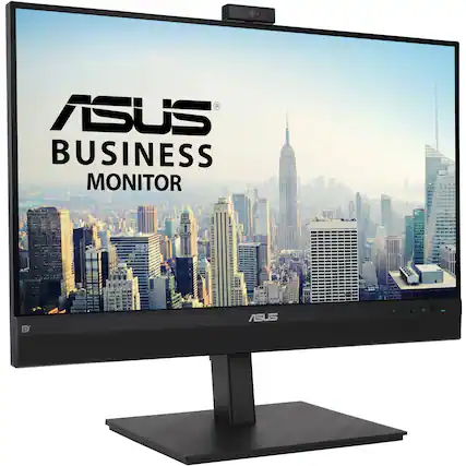 Front. ASUS - 27 LCD Monitor (DisplayPort USB, HDMI) - Black.