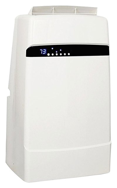 Front. Whynter - 400 Sq. Ft. Portable Air Conditioner and Heater - Frost White.