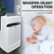 Alt View 12. Whynter - 400 Sq. Ft. Portable Air Conditioner and Heater - Frost White.