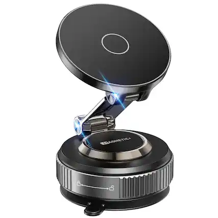 Front. Stylel Star - Magnetic Phone Holder For Car 2026 Heavy Duty Model 360 Adjustable Vacuum Suction Magsafe Mount Cell Holders Your 16 - Default.