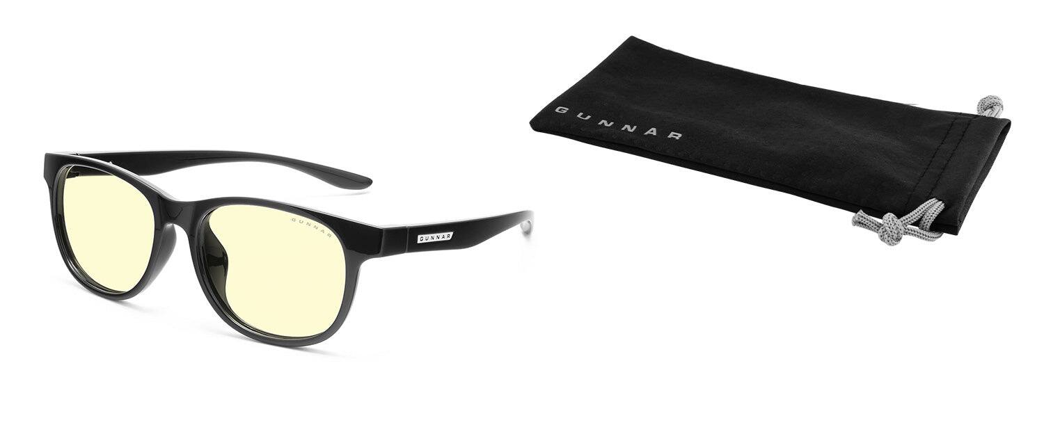 Alt View 9. GUNNAR - GUNNAR Computer Glasses  -  Rush Kids Large, Navy Tortoise, Amber Lens - Blue Light Block, Relieve Dry Eye, Anti Glare - Navy Tortoise.