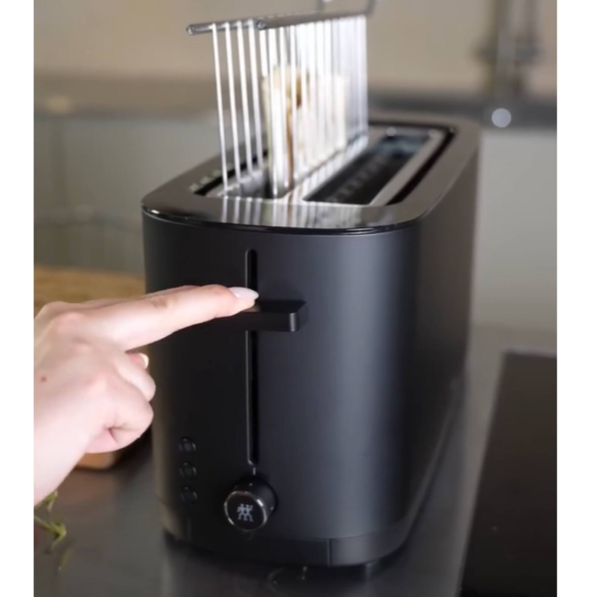 Alt View 4. ZWILLING - ZWILLING Enfinigy Toaster Sandwich Rack - Long - White - White.