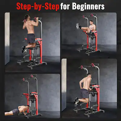 EASY BIG Power Tower Dip Station Pull Up Bar - équipement de Gym à EASY BIG Power Tower Dip Station Pull Up Bar - équipement de Gym à