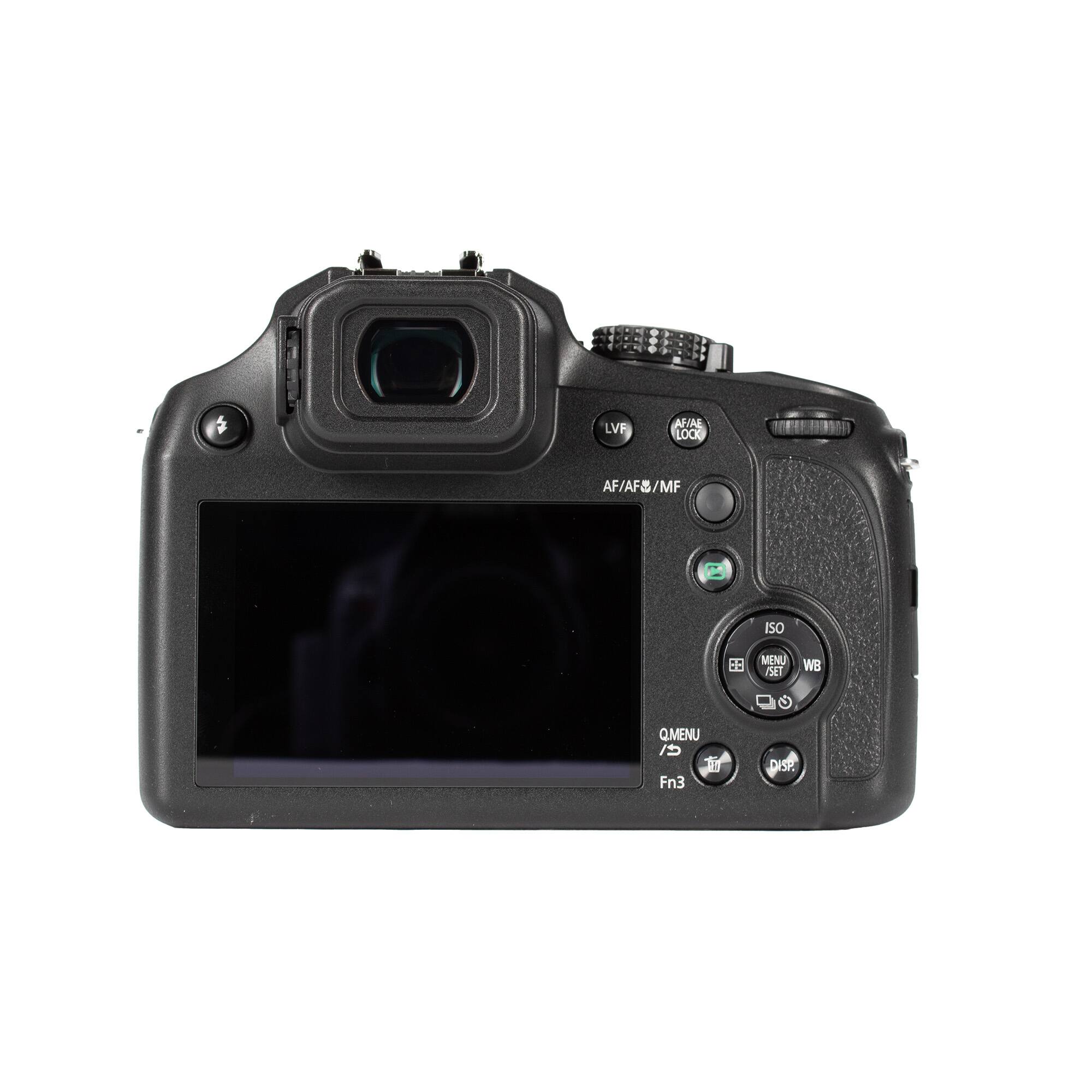 LVF  
AF/AFS/MF  
ISO  
MENU  
WB  
Q.MENU  
IS  
Fn3  
DISP