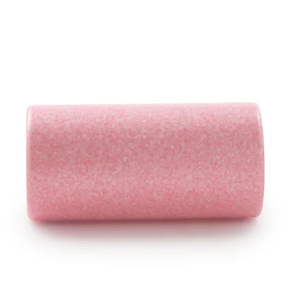 Front. Sunny Health & Fitness - 12" Yoga Foam Roller (Pink) - Pink.