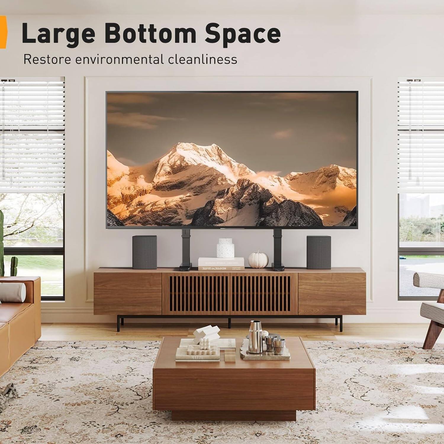 Large Bottom Space  
Restore environmental cleanliness