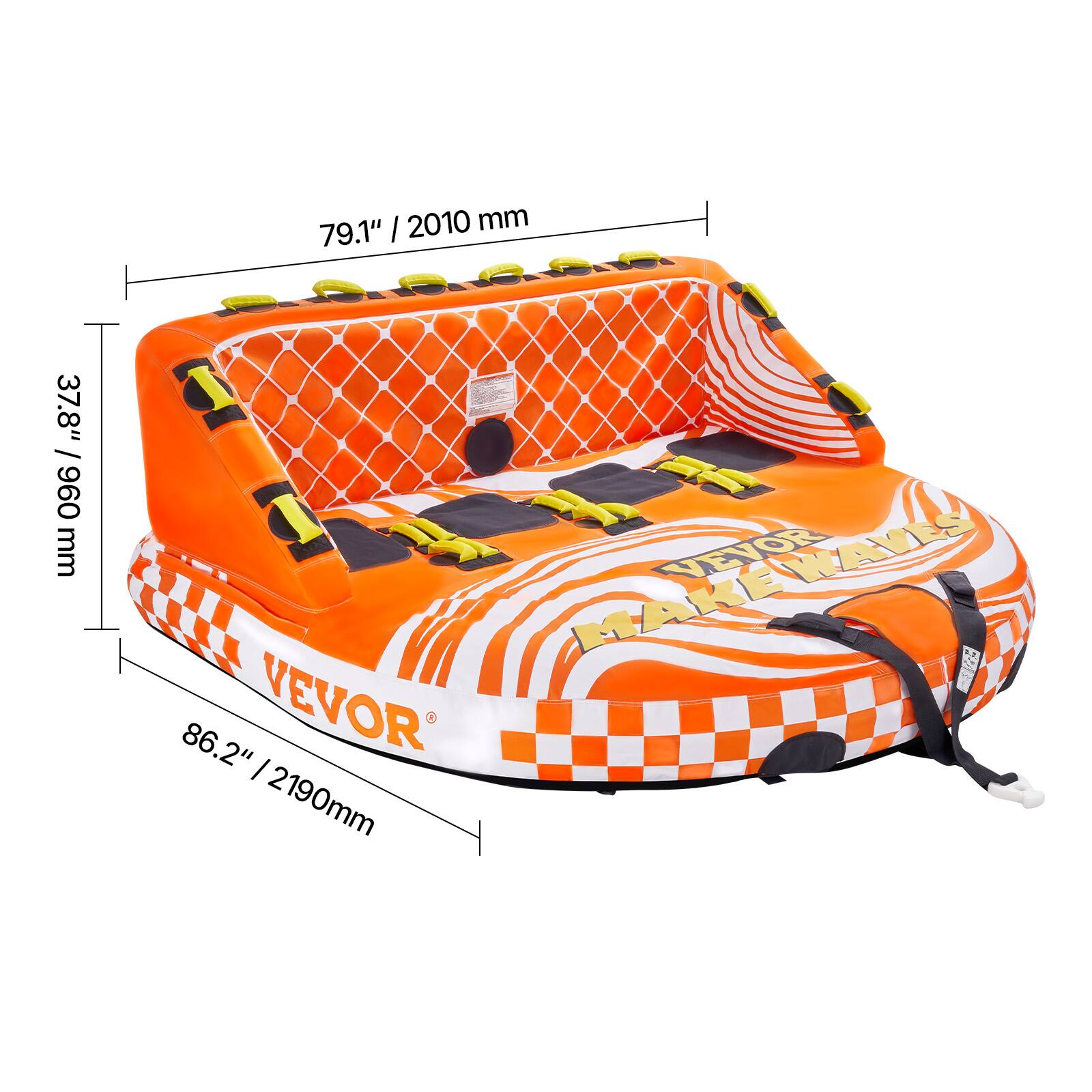 I 2010 mm 79.1" VEVOR 37.8" / 096 mm EWAVES MARE I 86.2" VEVOR I 2190mm