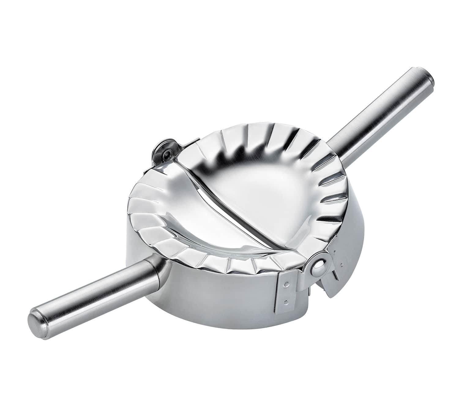 Kuchenprofi - Ravioli, Pierogi, and Dumpling Press, Stainless Steel, 3.25-Inch - Silver