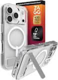 ZAGG - Crystal Palace Snap MagSafe Compatible Case w/ Kickstand for Apple iPhone 17 Pro - Clear