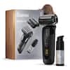 Manscaped The Chairman Pro Essentials Kit SkinSafe Technologies Manscaped 180 Ve Face Shaving. For All Skin Types Comfortable. Pour Tous Types De Peau Un Rasage Du Visage Afeitado Facial Para Todo Tipo De Piel Comodo. Manscaped 100 Percent Face Manscaped Shave Soother.