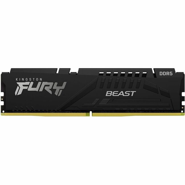 メモリー Kingston FURY Beast DDR5 64GB (2 x 32GB) Kingston FURY™ Beast DDR5 RGB Memory – 8GB, 16GB, 32GB, 64GB