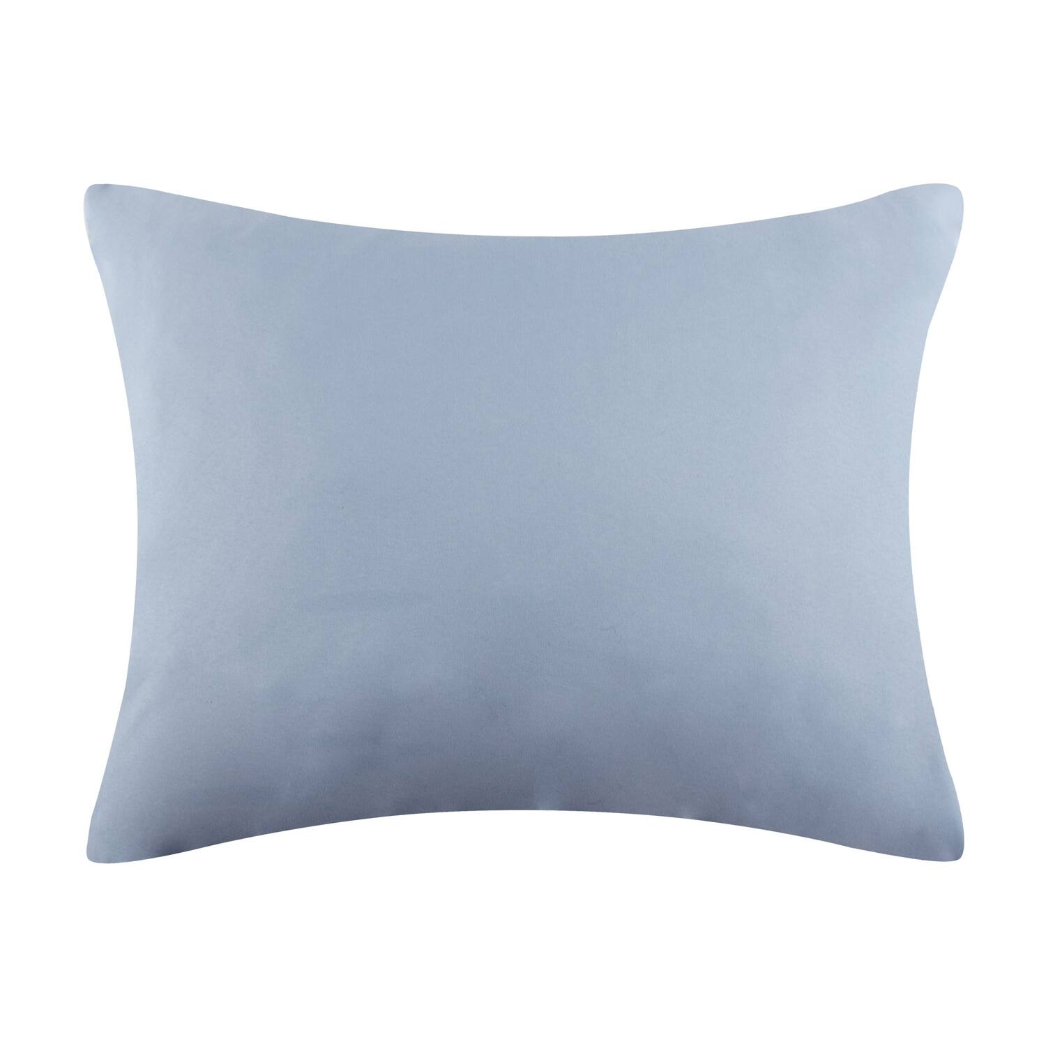 Alt View 2. Greenland Home Fashions - Greenland Home Fashions Serena 100% Woven Polyester Jacquard Two Tone Standard Sham Sky Blue - Sky Blue.