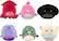 Left. Jazwares - Squishmallows - Scented Sealife - 5" Plush - Mystery Bag - Styles May Vary.