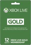 Best Buy Microsoft Xbox Live 12 Month Gold Membership XBOX LIVE