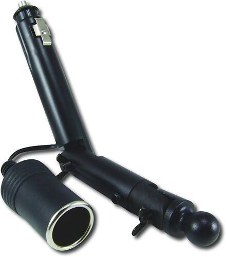 Angle Standard. Arkon - DC Adapter Mount for Select GPS - Black.