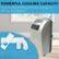 Angle Zoom. Whynter - 400 Sq. Ft. Portable Air Conditioner - Platinum.