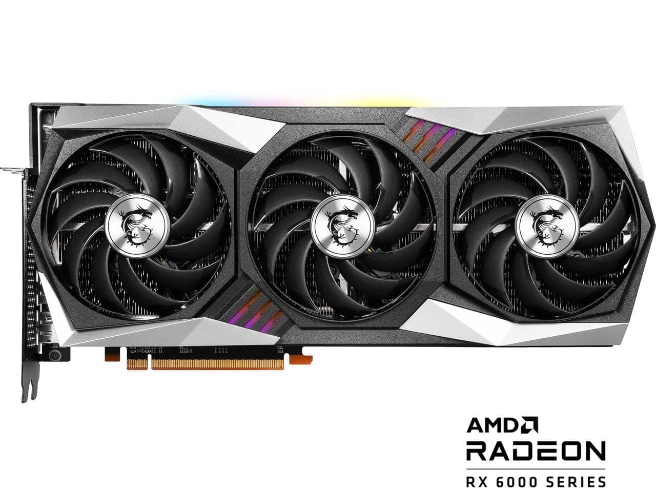 MSI - Gaming Radeon RX 6900 XT 16GB GDDR6 PCI Express 4.0 Graphics Card RX 6900 XT Gaming X Trio 16G