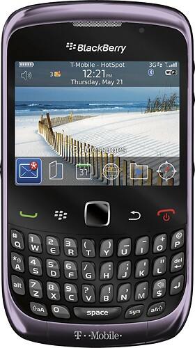 Best Buy: BlackBerry Curve 3G Mobile Phone Violet (T-Mobile) 9300