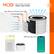 A Removeable Humidifier MOBI Water Tank & Filter
M
*High-Efficiency Activated Carbon Filter
H13 True HEPA Filter
Pre-Filter
MOBI Smart App control