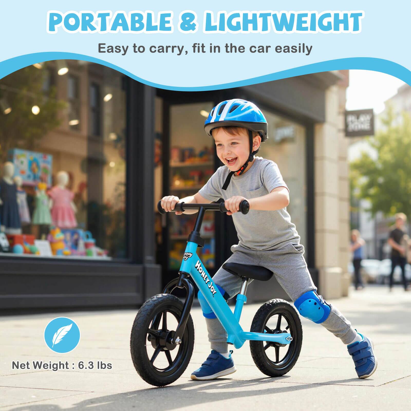 PORTABLE & LIGHTWEIGHT  
Easy to carry, fit in the car easily  

Net Weight: 6.3 lbs