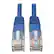 Alt View 1. Tripp Lite - Tripp Lite N002-010-BL 10 ft. CAT5e 350 MHz Molded Patch Cable - Blue - Blue.