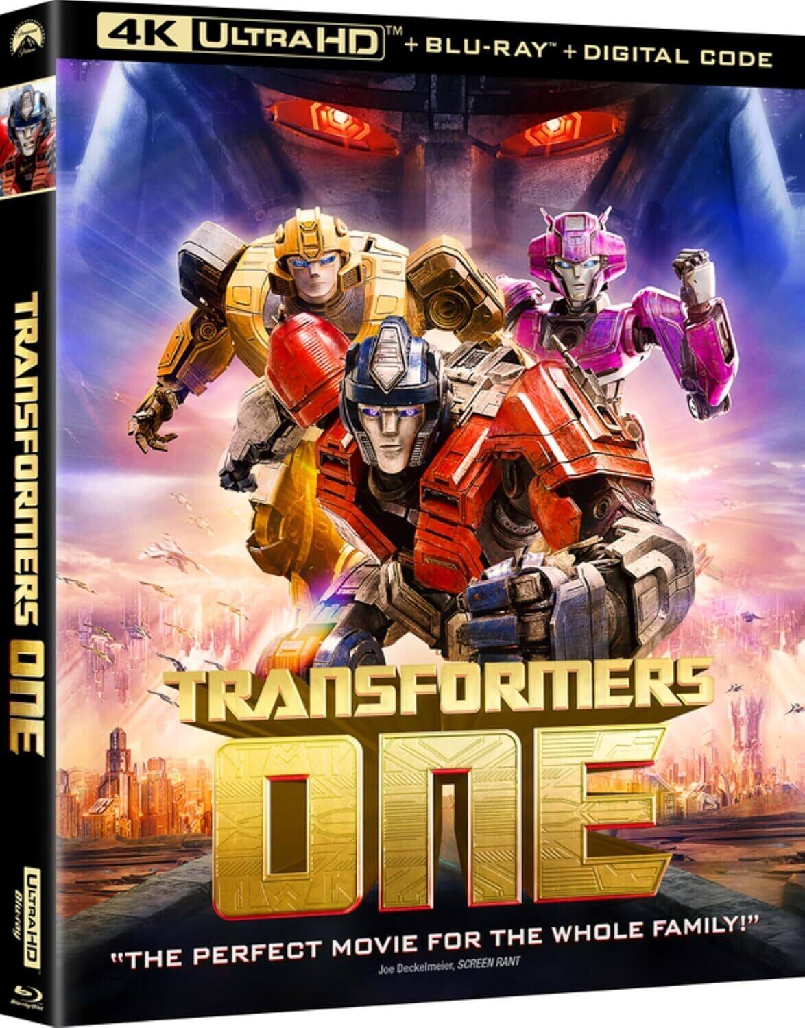 Transformers One   - 4K Blu-Ray [4K Ultra HD Blu-ray]