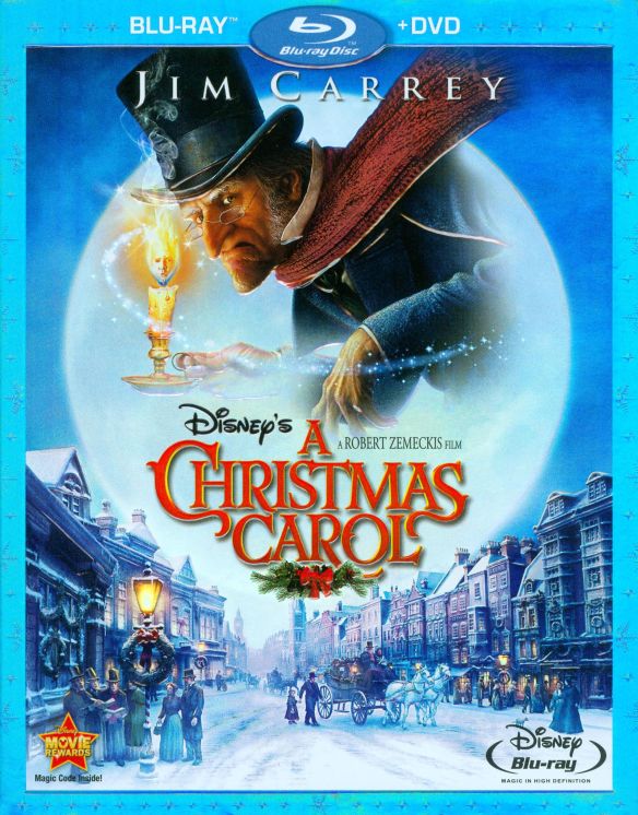 Disney S A Christmas Carol 2 Discs Blu Ray Dvd 09 Best Buy