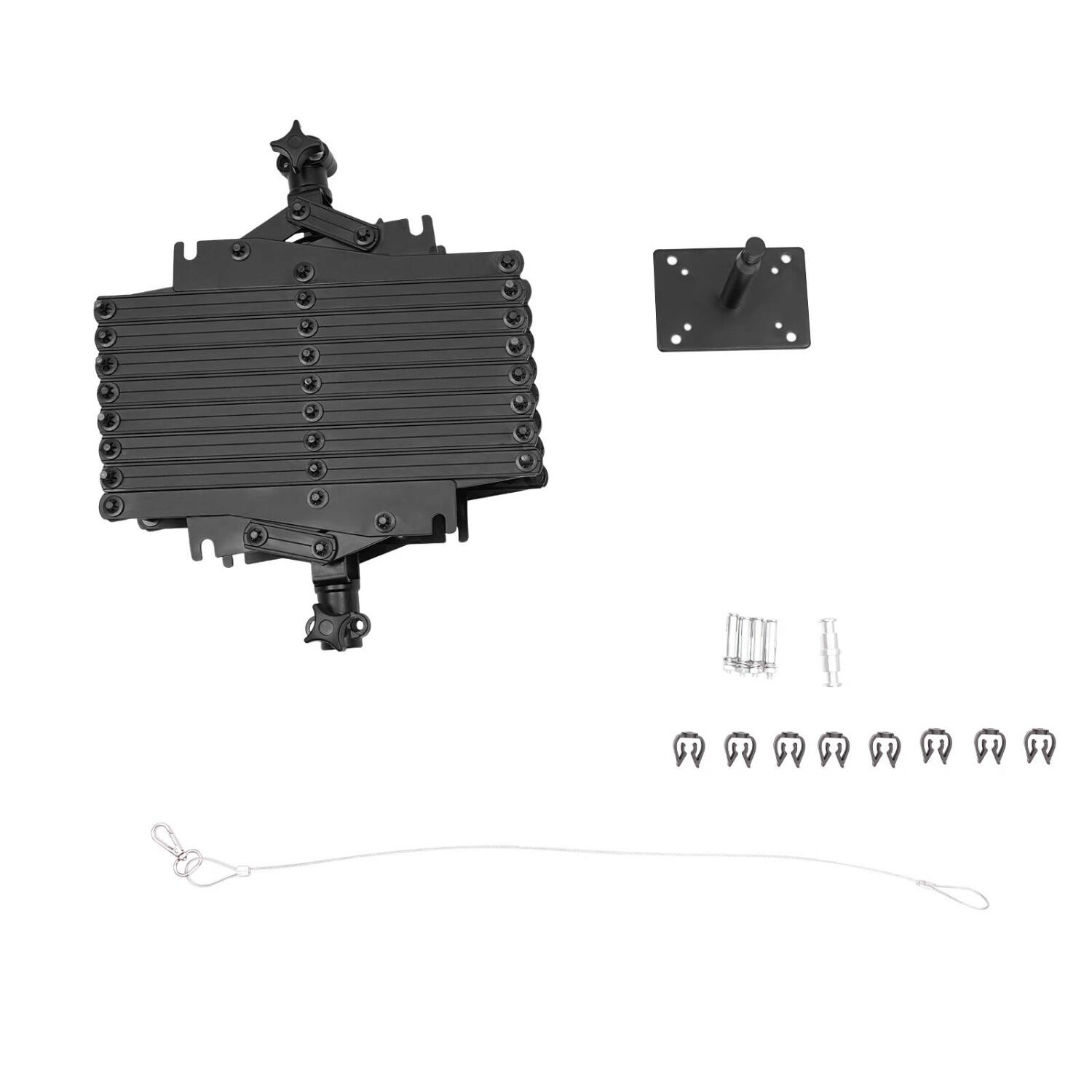 Angle. Stock Preferred - Adjustable Photography Ceiling Rail with Rope Drop.