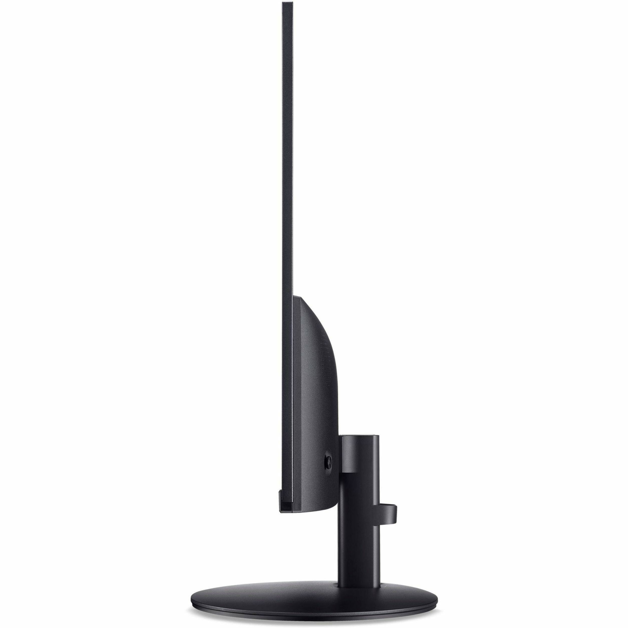 Alt View 5. Acer - Acer SA273 G0 27" Class LCD Monitor - 16:9 - Black - 27" Viewable - Adaptive Sync - 250 Nit - 1 ms - HDMI - VGA - Black.