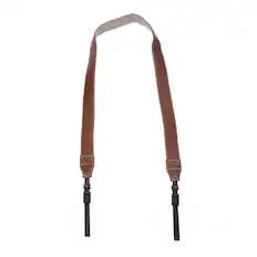Front. Unique Bargains - Camera Strap, PU Leather Adjustable Neck Strap Digital Camera Shoulder Belt for Nikon Monocular - Brown.