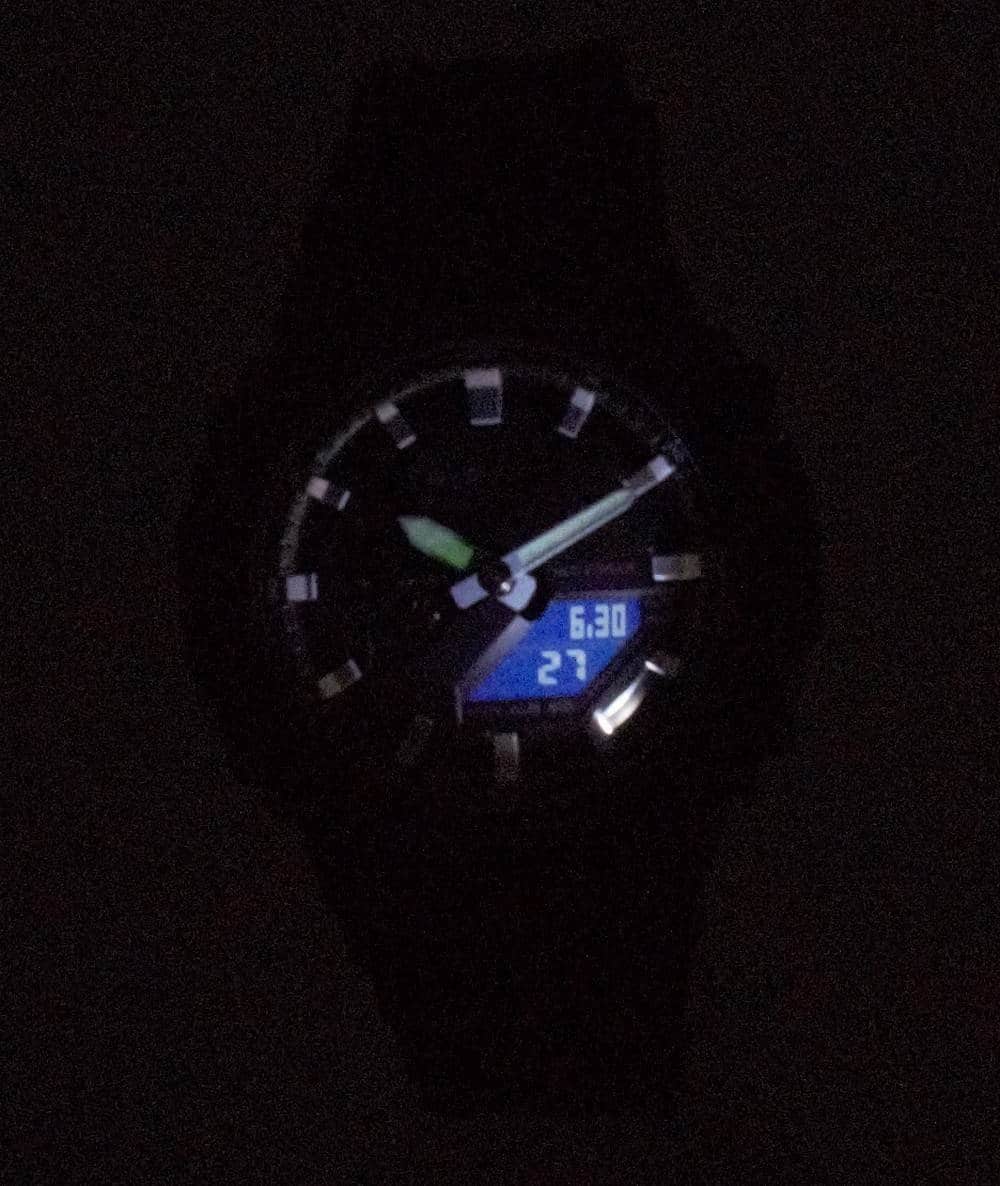 Casio G Shock Carbon Core Guard Analog Digital Quartz Diver's GA