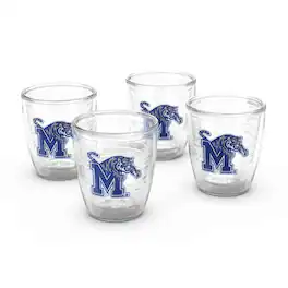 Tervis - Memphis Tigers 4-Pack 12oz. Emblem Tumbler Set - Multicolor