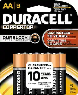 Duracell - AA Batteries (8-Pack)