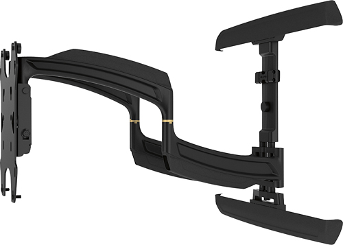 Angle View: Chief - Thinstall Swing Arm TV Wall Mount for Most 37-58" Flat-Panel TVs - Extends 25" - Black