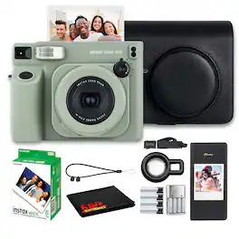Fujifilm - INSTAX Wide 400 Instant Camera - Sage Green, instax Wide Instant Film